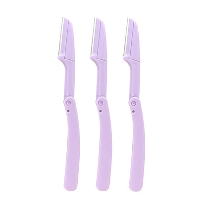 3pcs Foldable Eyebrow Grooming Set
