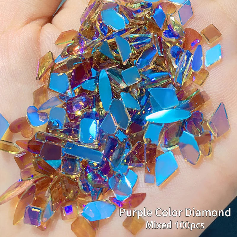 Luxury AB Crystal Nail Gems