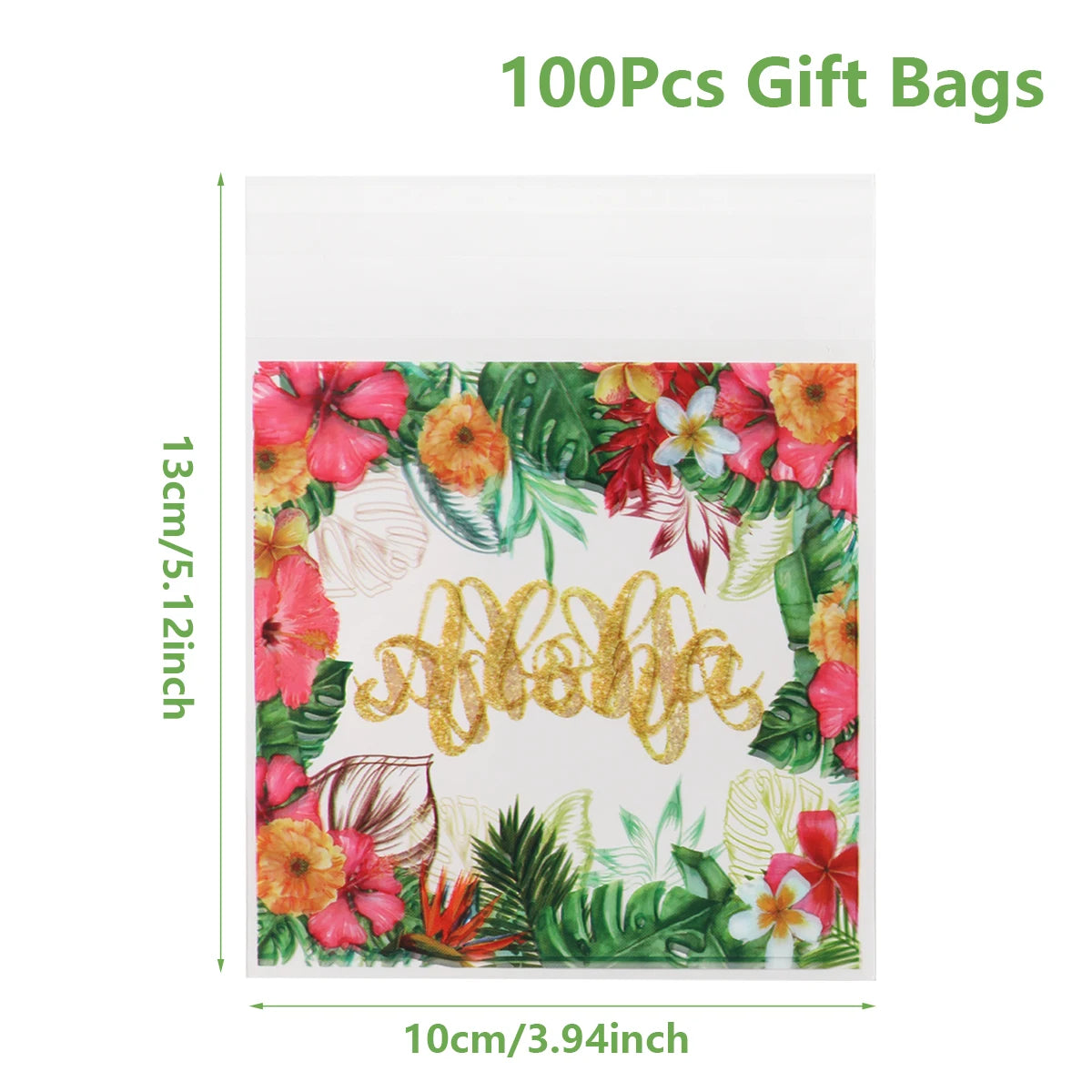 Hawaiian Luau Garland Party Tablecloth