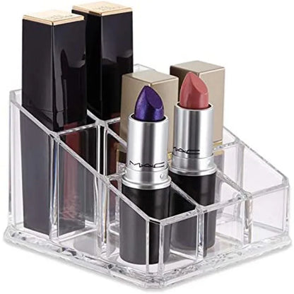 9-Grid Lipstick Storage Rack