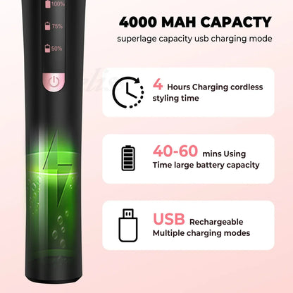 Wireless USB Hair Styling Brush