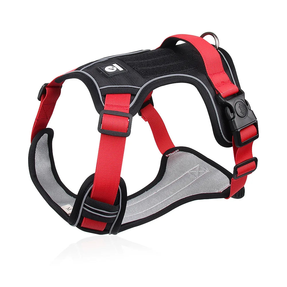 Tactical Reflective Large Dog Harness