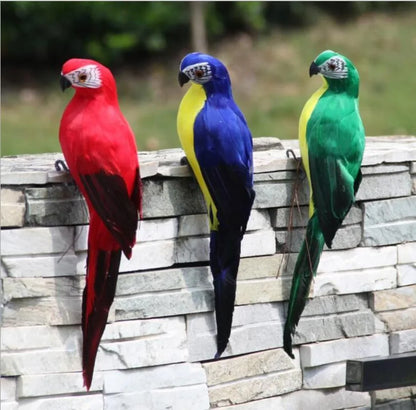 Handmade Simulation Parrot Ornament
