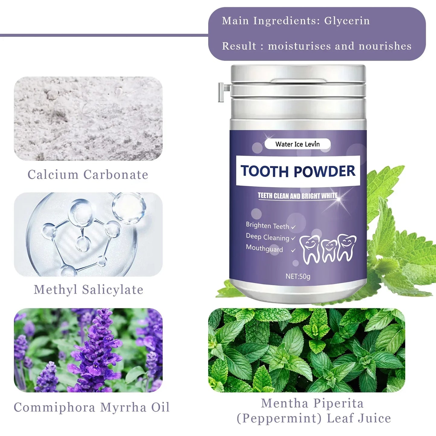 Pearl Tooth Powder for Whitening