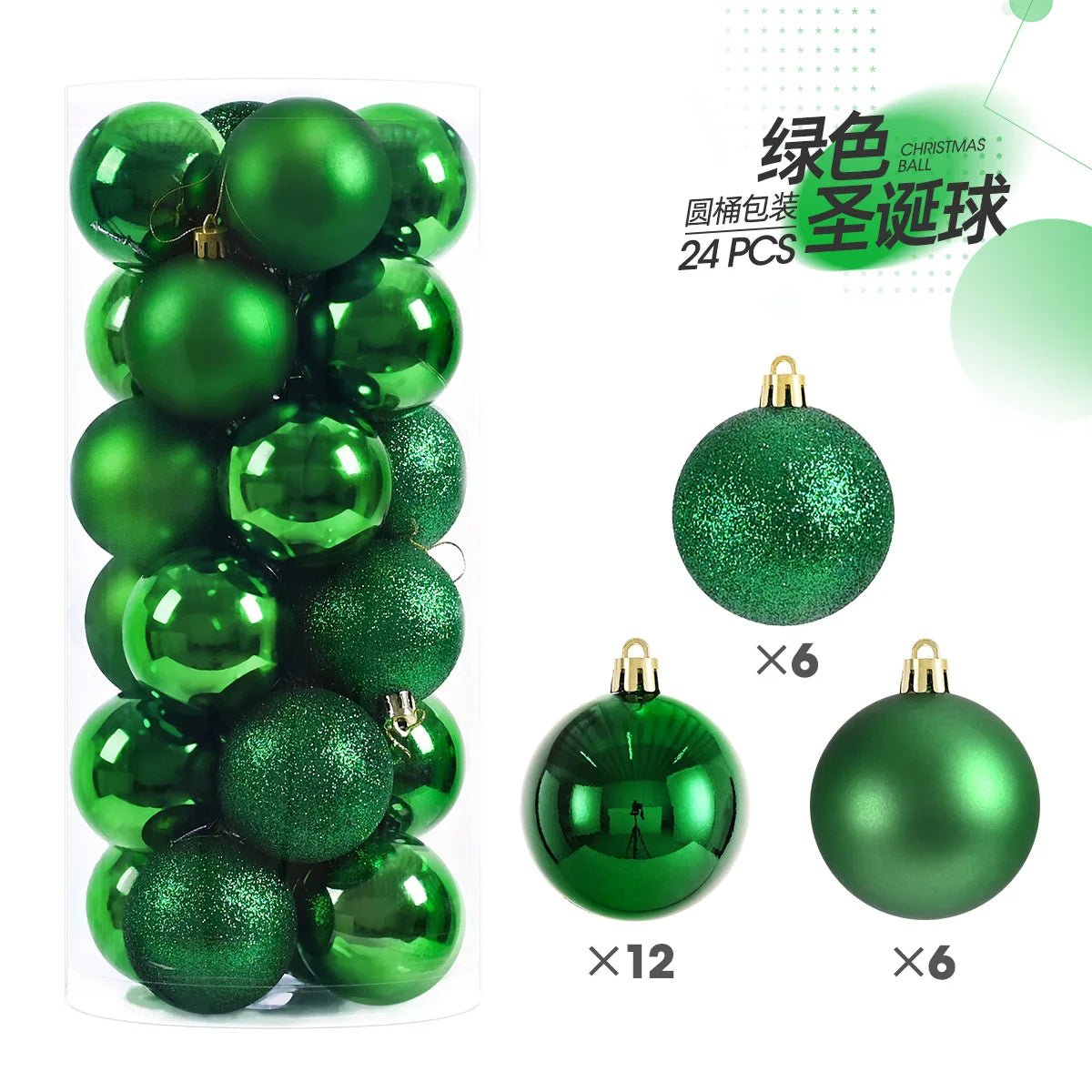 Christmas Tree Hanging Ornament Balls