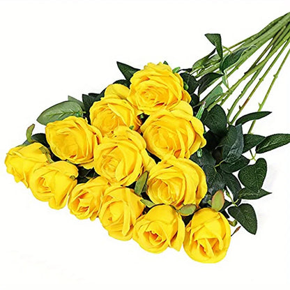 Realistic Artificial Rose Bouquet