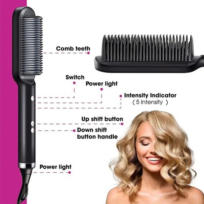 Quick Heat Electric Hair Straightener