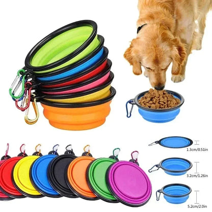 Cuenco Plegable Portátil para Mascotas
