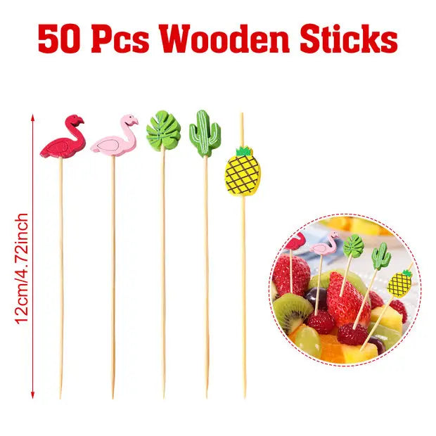 Hawaiian Luau Garland Party Tablecloth