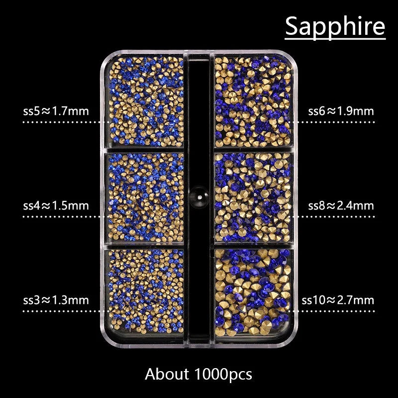 Crystal Rhinestone Nail Art Set