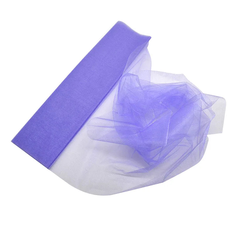 Sheer Crystal Organza Tulle Roll