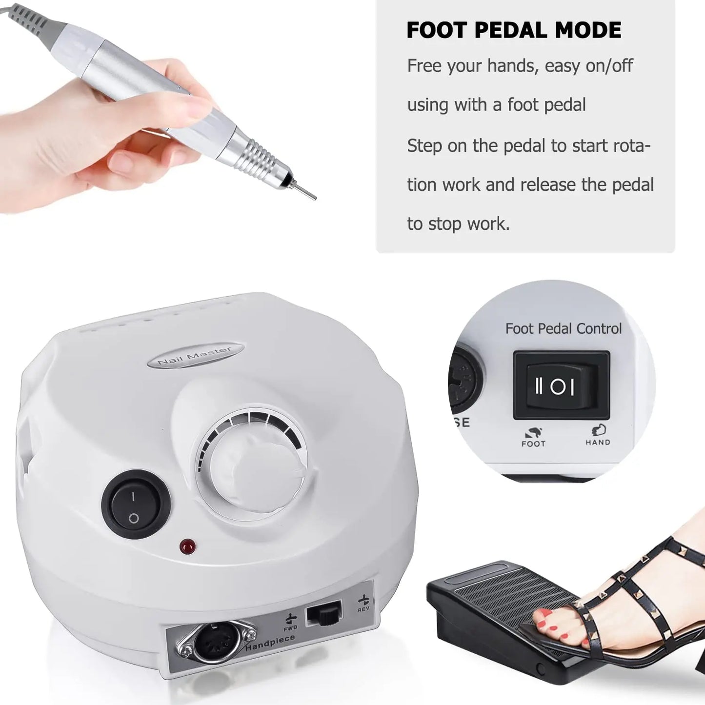 Electric Nail Drill Manicure Set