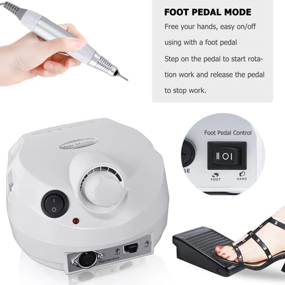 Electric Nail Drill Manicure Set