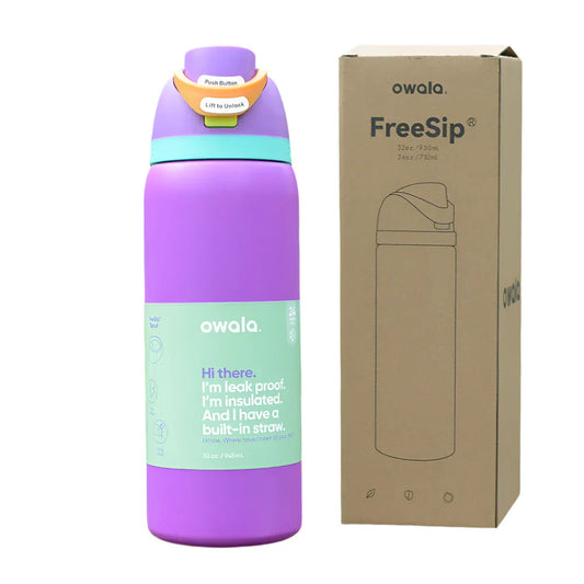 Owala FreeSip Purple Water Bottle