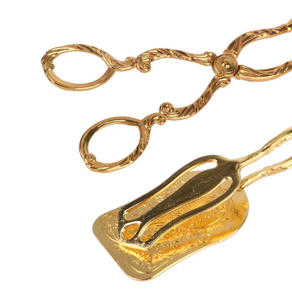 Vintage Gold Snack Cake Clip