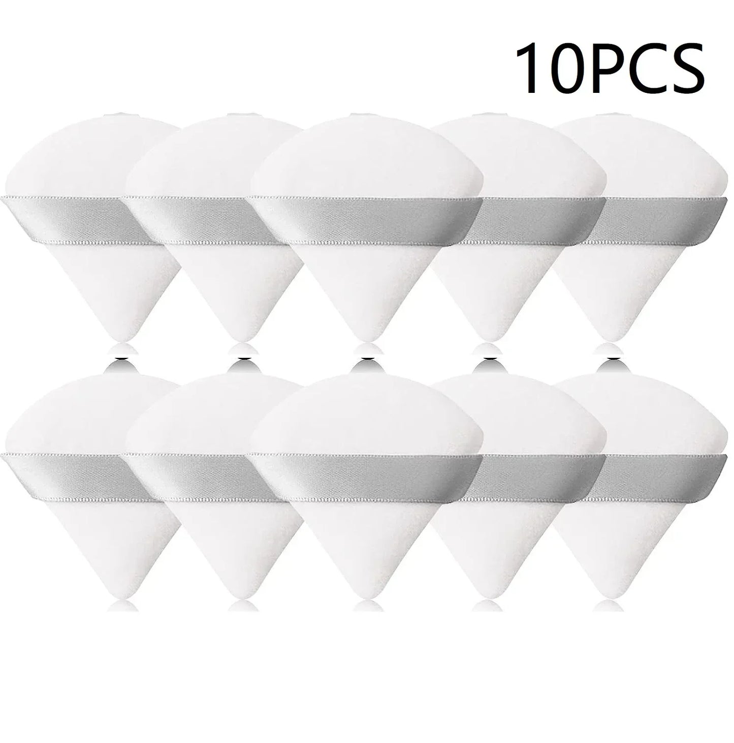 10PCS Triangle Makeup Sponge Set