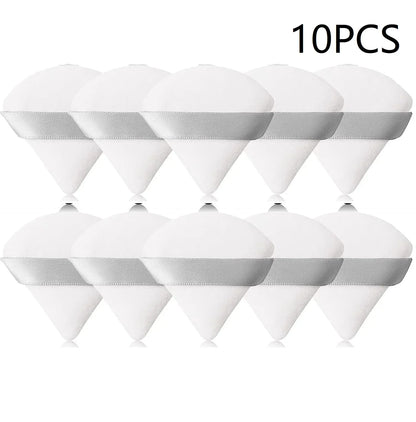 10PCS Triangle Makeup Sponge Set
