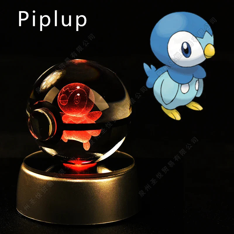 3D Pokémon Crystal Ball Lamp