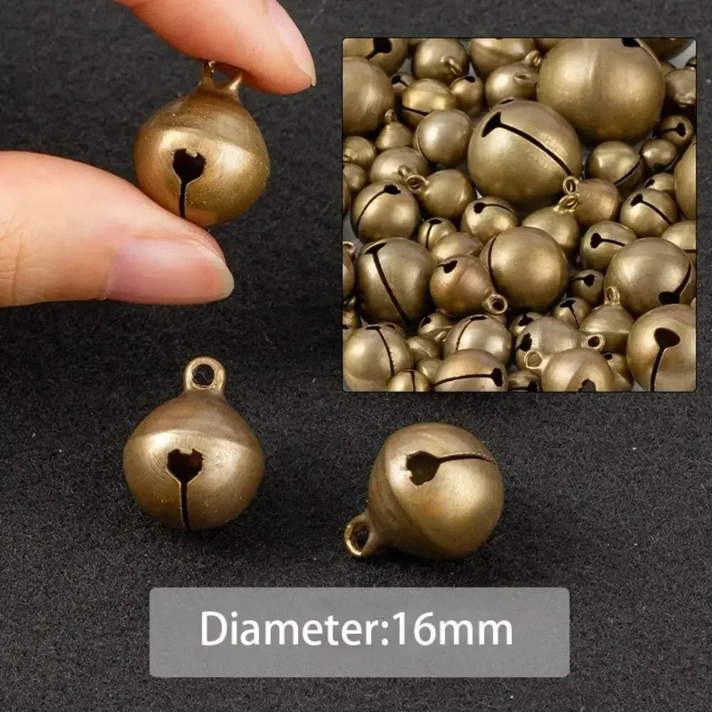 Assorted Bronze Metal Jingle Bells