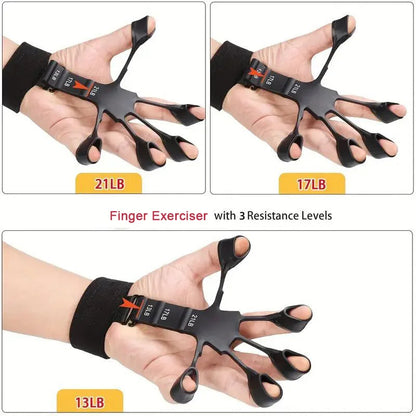 Silicone Finger Trainer Strengthener