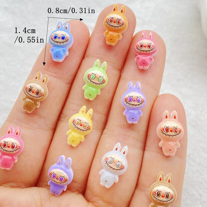 50pcs Mini Resin Animal Flatbacks