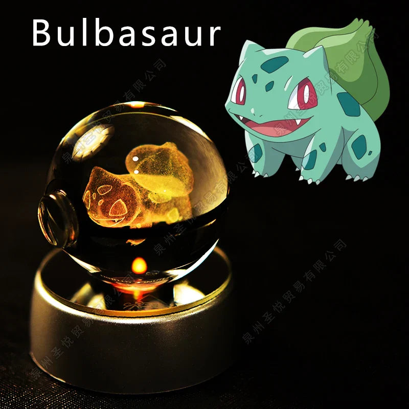 3D Pokémon Crystal Ball Lamp