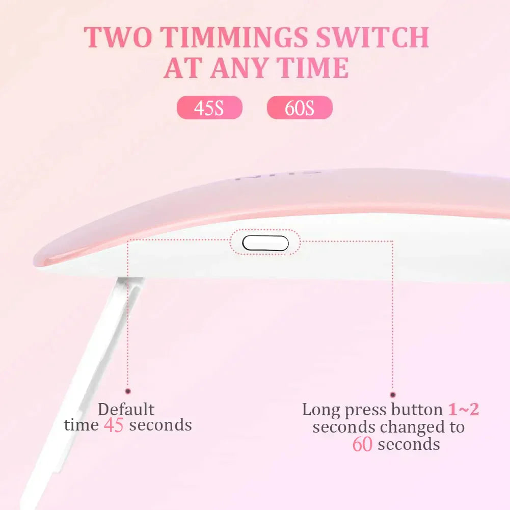 LULAA Mini USB Nail Lamp