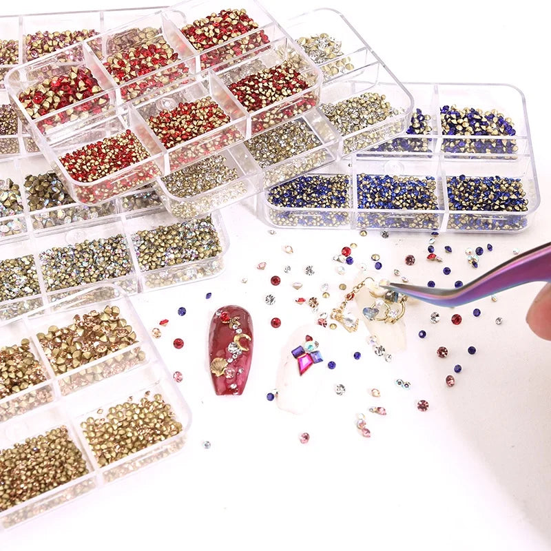 Crystal Rhinestone Nail Art Set