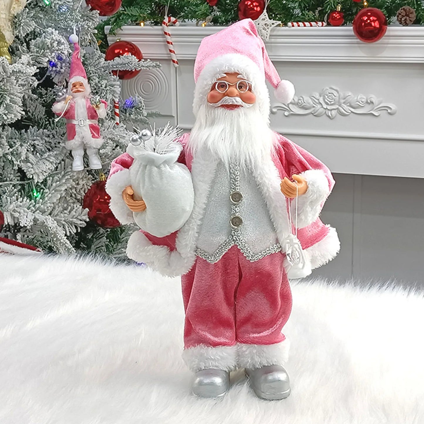 12inch Santa Claus Figurine Ornament