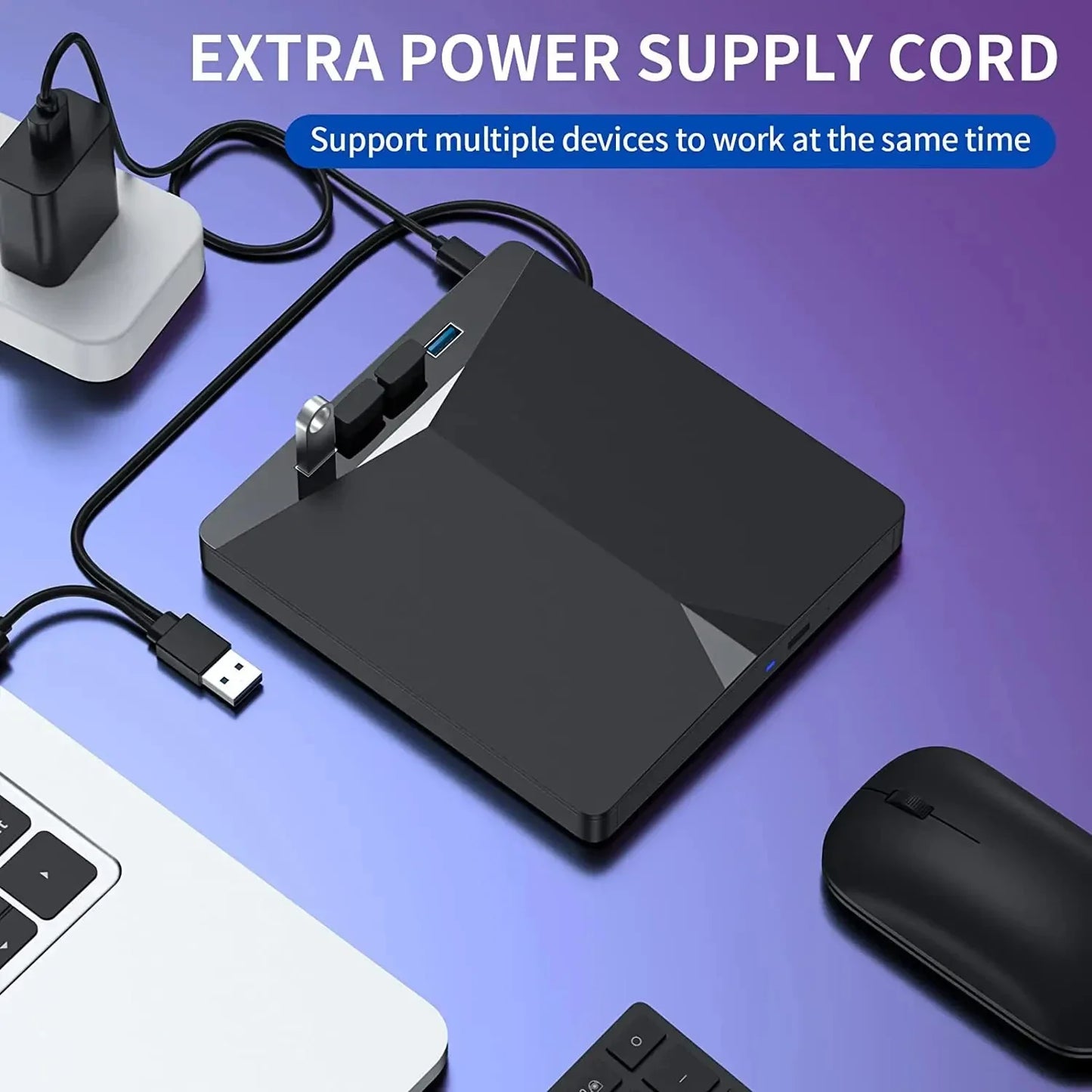7-in-1 USB-C DVD Drive
