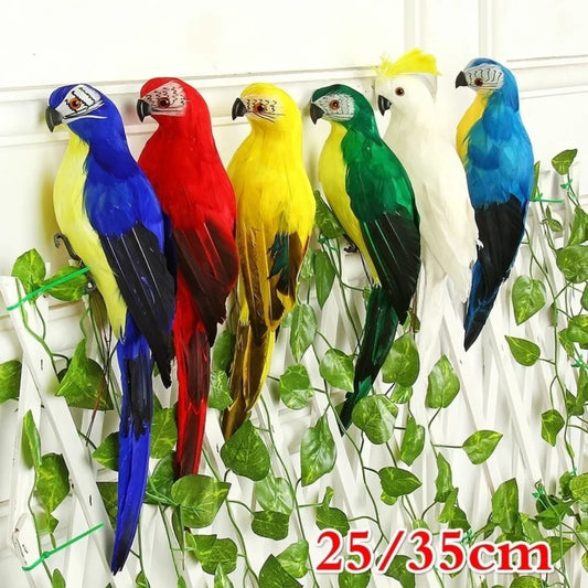 Handmade Simulation Parrot Ornament