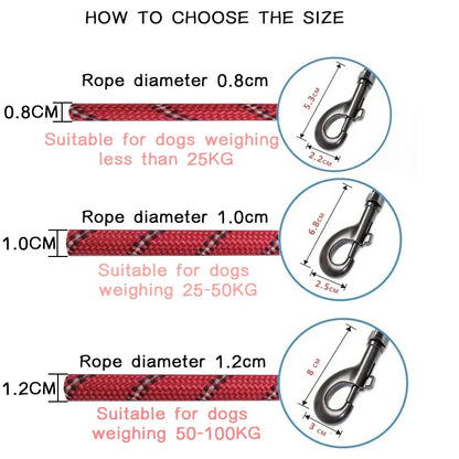 Reflective Strong Dog Leash Harness