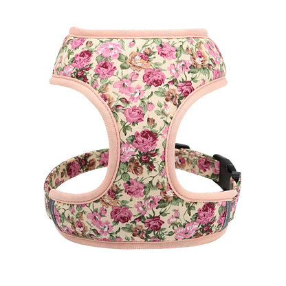 Cute Printed Pet Harness Set
