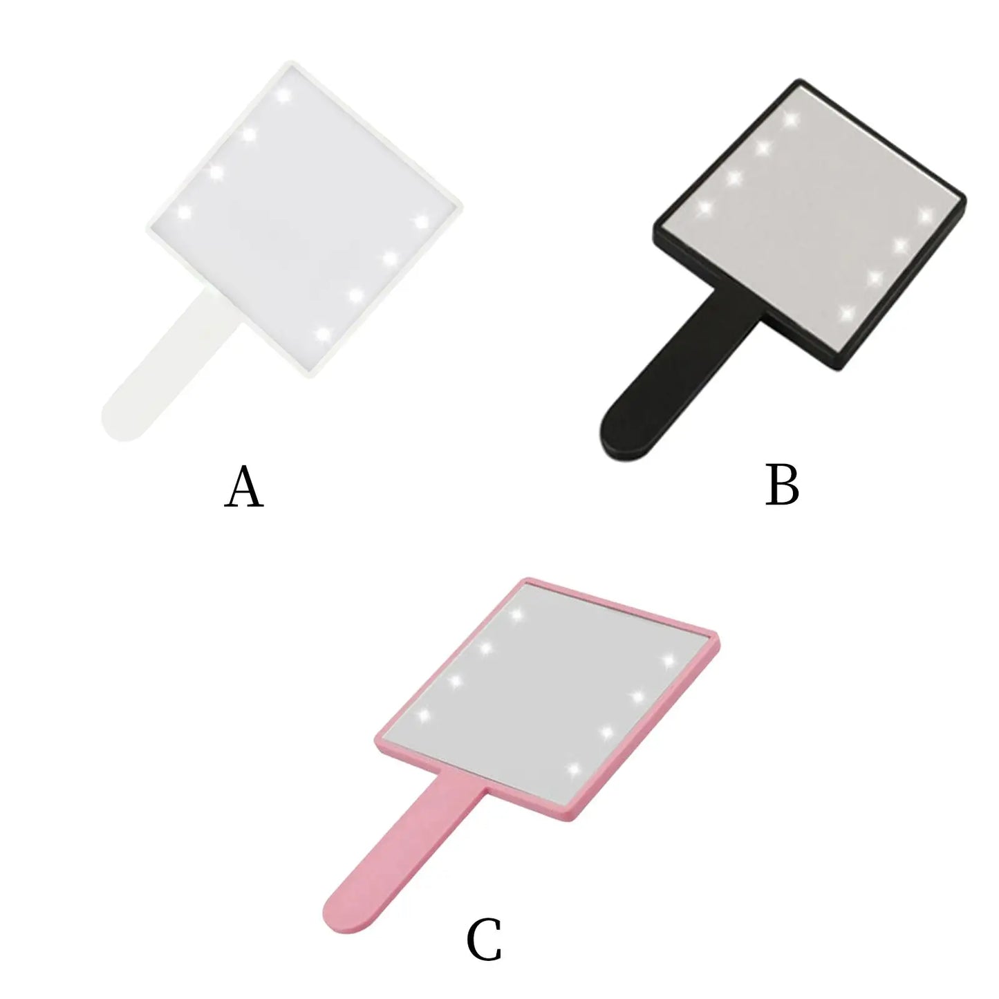 LED Handheld Makeup Mirror