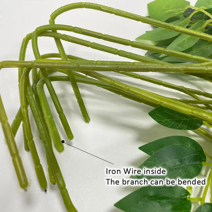 CHENAO Artificial Wisteria Hanging Garland