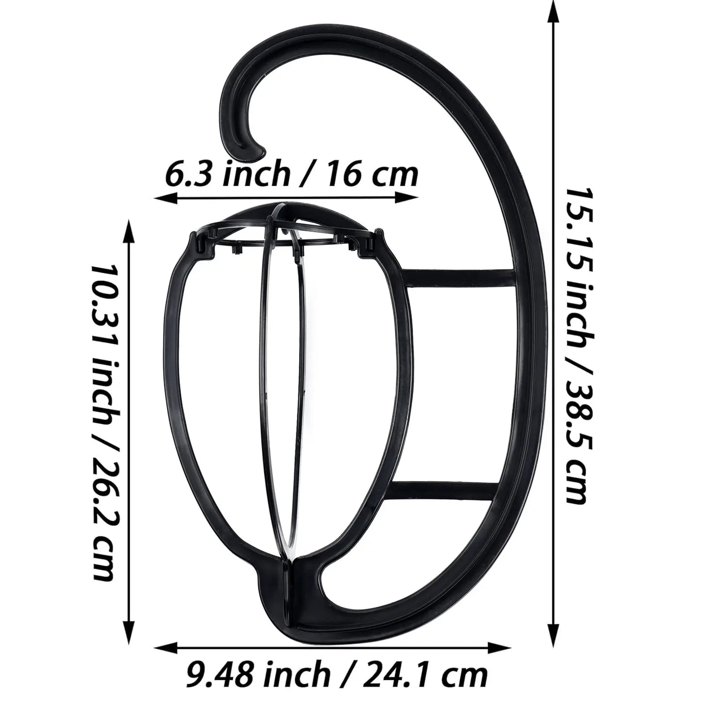 Portable Collapsible Wig Stand