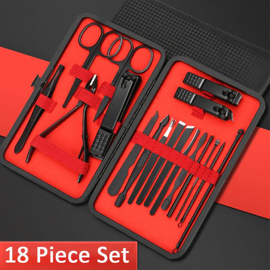 Professional Stainless Steel Manicure Kit