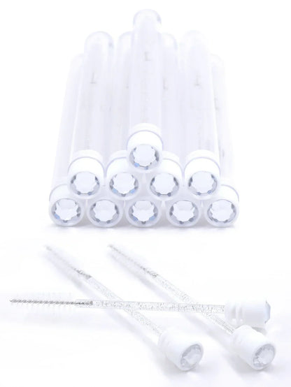 10Pcs Reusable Eyelash Brush Set