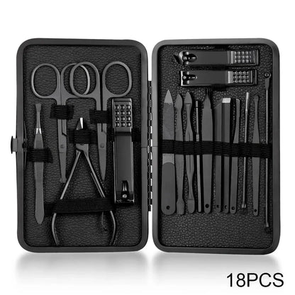7-18pcs Stainless Steel Manicure Set