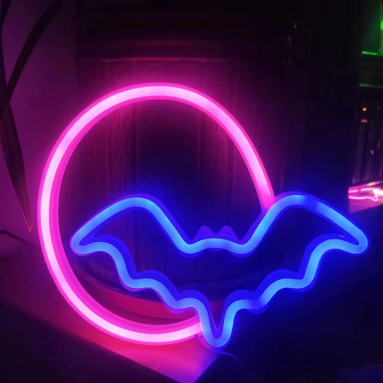 Halloween Bat LED Neon Decor