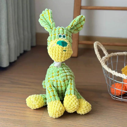 Cute Donkey Squeaky Dog Toy