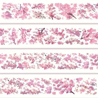 Sakura Pink Flower Decorative Tape