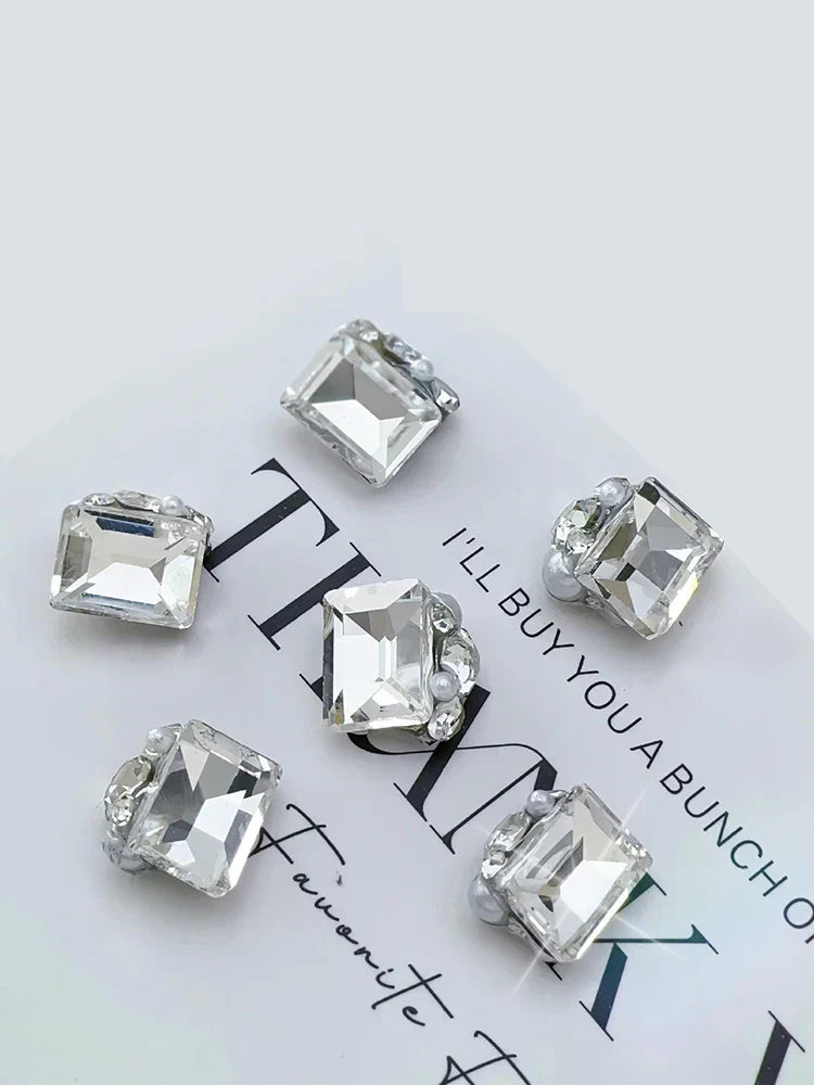 Heart & Irregular Nail Rhinestones