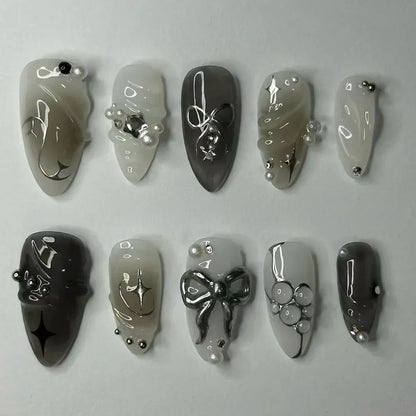 24Pcs Sweet Press-On Nail Set