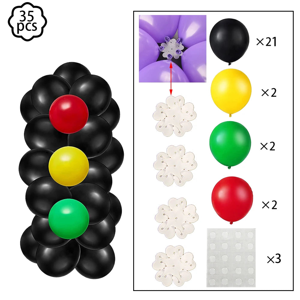 Racing Car Checkered Table Runner