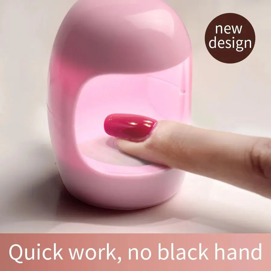 Mini Q-Shaped Nail Dryer