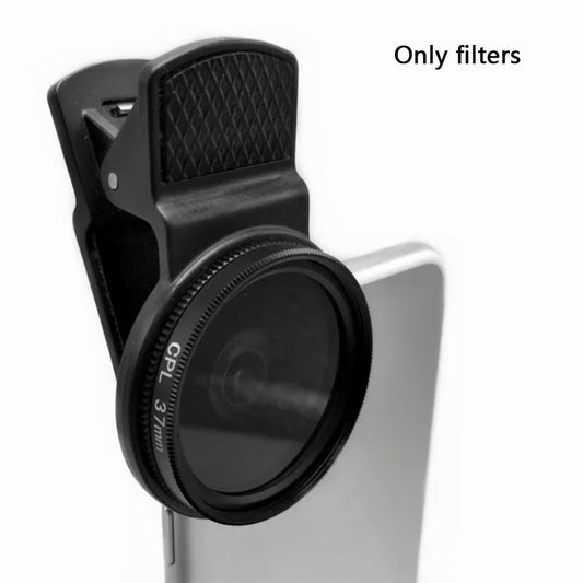 Phone Clip CPL Filter Lens