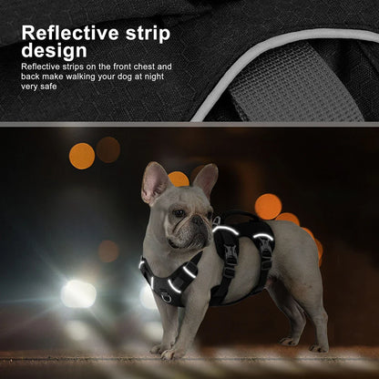 Reflective Nylon Dog Harness Vest