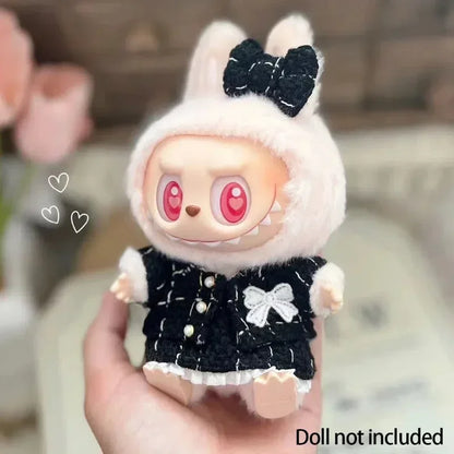 17cm Labubu Hoodie Clothes