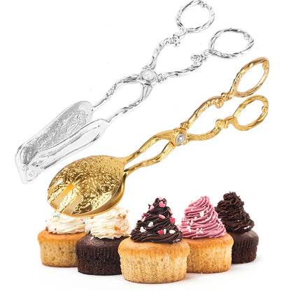 Vintage Gold Snack Cake Clip
